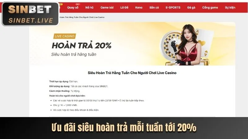 Trò chơi nổ hũ 20vui
